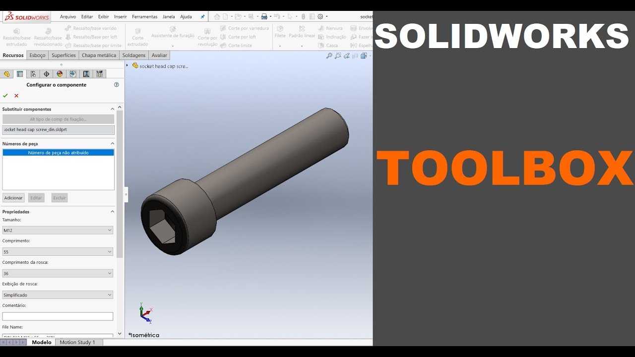 SOLIDWORKS | A MELHOR MANEIRA DE UTILIZAR O TOOLBOX #solidworks