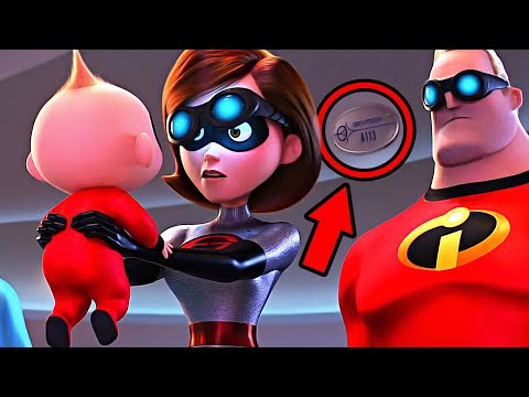 55 DETALHES que você PERDEU em OS INCRÍVEIS 2 (PIXAR)