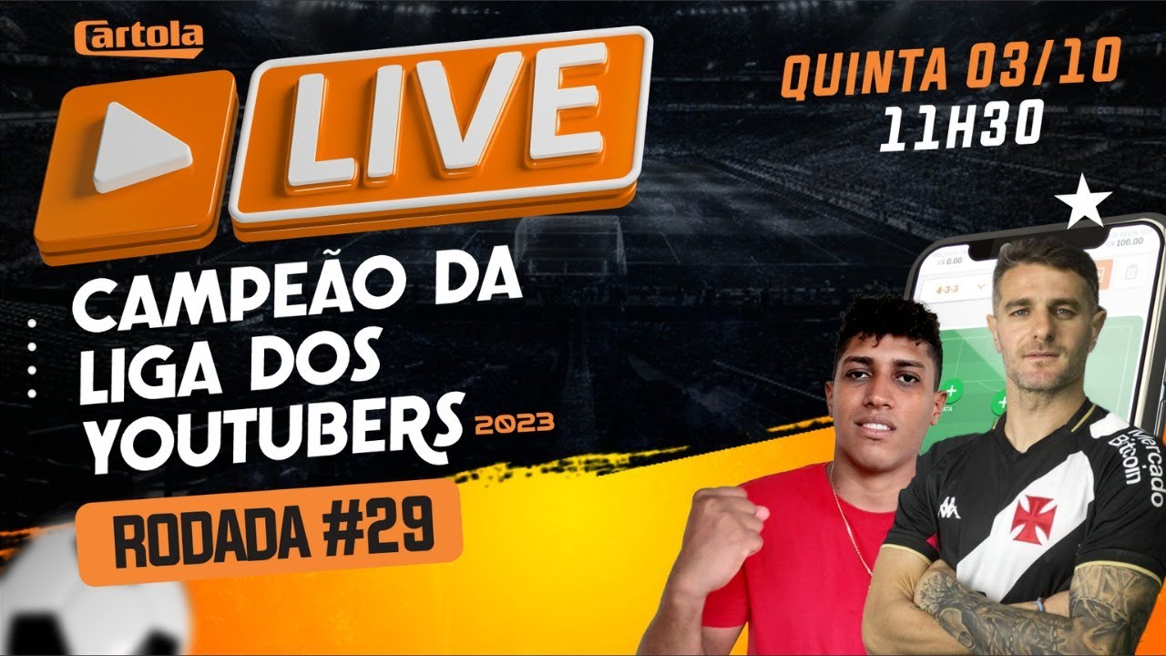 ATUAL CAMPEÃO DA LIGA DOS YOUTUBERS - LIVE COMPLETA COM O MELHOR CONTEÚDO GRATUITO DO MOMENTO