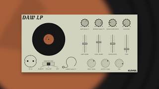 Video thumbnail for DAW LP – Vinyl Player Simulation by Klevgrand