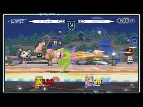KotN5 - PG | ESAM vs JJROCKETS - Smash 4 Grand Finals