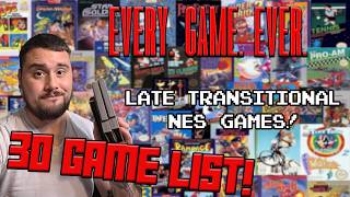 Every Game Ever! NES Late Transistional Games!
