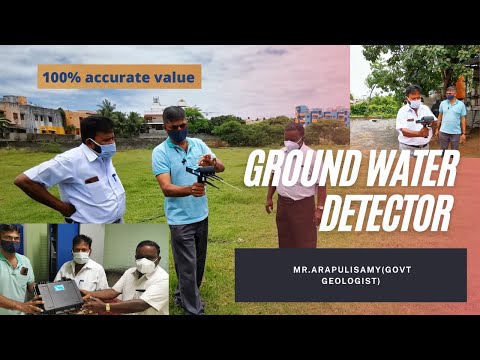 Digital Scientific Water Detector/Groundwater Detector With 3D Map