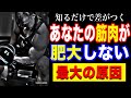 あなたの【筋肉が肥大しない原因】３選を紹介！