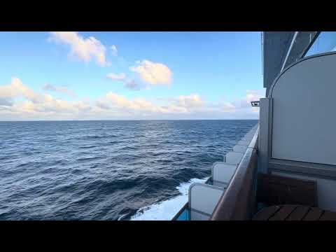 Thumbnail for Cruising Sydney to Hobart on the P&O Pacific Adventure - Heading away from Tropical Cyclone Alfred.