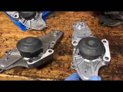 Honda Odyssey water pump problems  Aisin what have you done?  TKH-002 See part 2. Problems fixed!
