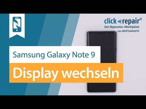 Samsung Galaxy Note 9 Display wechseln - Anleitung