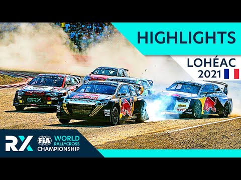 世界ラリークロス フランス（ エアロック）2021年 RXクラスの決勝ハイライト動画