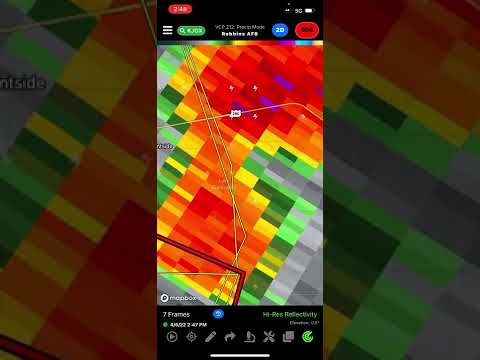 LARGE TORNADO Headed for Cordele GA (PDS)🚨🚨