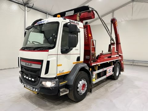 BP15 VSE - DAF LF 250 Day Cab Skip Loader | Law Truck Centre UK