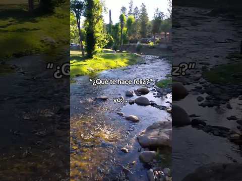 El agua de los ríos de mí hermosa provincia, San Luis. Video grabado en El Trapiche, San Luis.