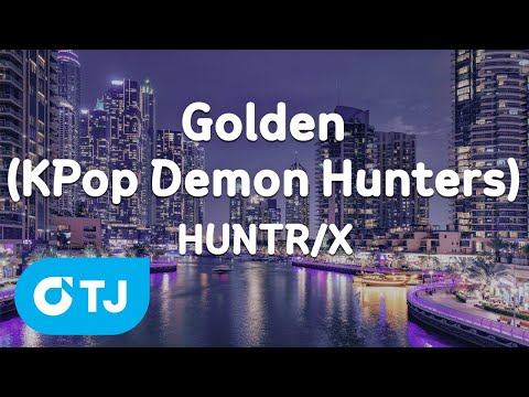 [TJ노래방] Golden(KPop Demon Hunters OST) - HUNTR/X / TJ Karaoke