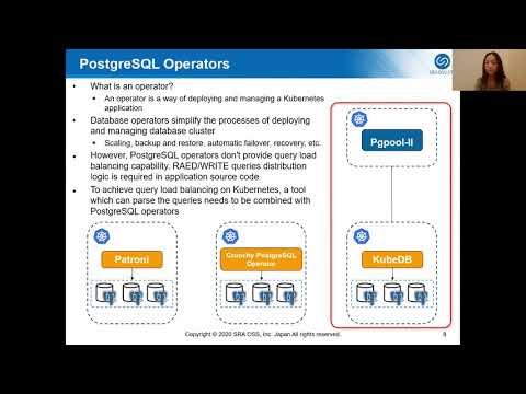 PostgreSQL HA Cluster with Query Load Balancing on Kubernetes - Bo Peng: PGCon 2020