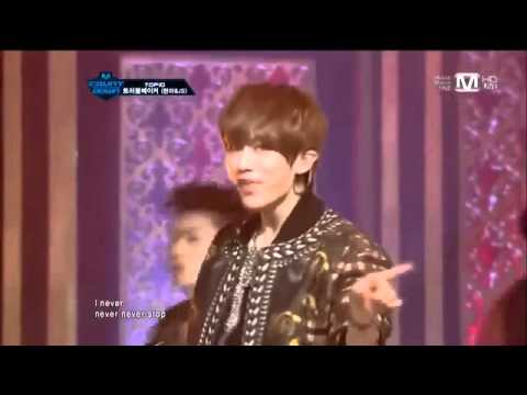 Trouble Maker - Hyuna & Hyunseung (Hot Debut) [ M! Countdown]