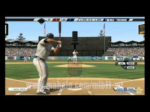 MLB 11 The Show - Los Angeles Dodgers vs San Francisco Giants at AT&T Park - 5th Inning