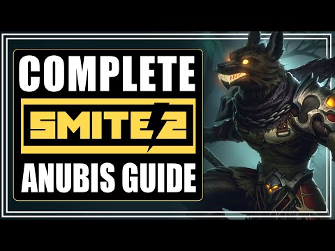 SMITE 2 ANUBIS GUIDE | Master Anubis  - Abilities, Roles, and Builds Explained!