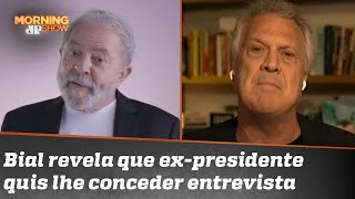 Bial quer polígrafo para entrevistar Lula | Morning Show