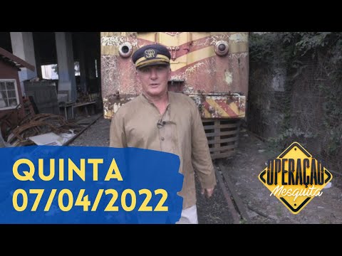 Operação Mesquita 07/04/2022 - Locomotivas no Museu da Imigração - Parte 1
