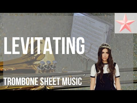 SUPER EASY Trombone Sheet Music: How to play Levitating by Dua Lipa and Dababy