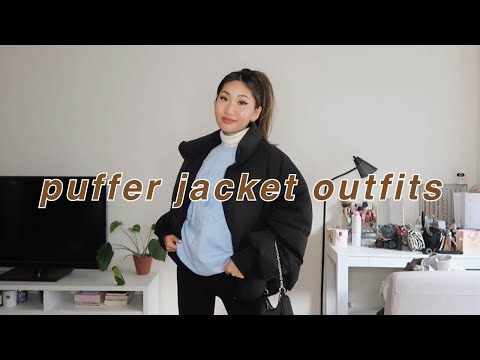 STYLING: PUFFER JACKETS | CASUAL AND COMFY WINTER...