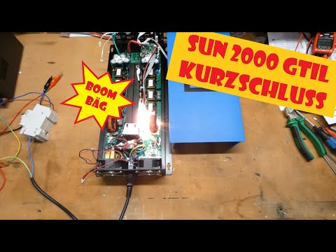 SUN2000 Grid Tie Inverter GTIL2 - Unterschiede zum SUN1000 und Reparatur