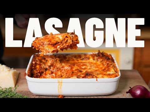 Das GEHEIMNIS hinter der perfekten LASAGNE ?