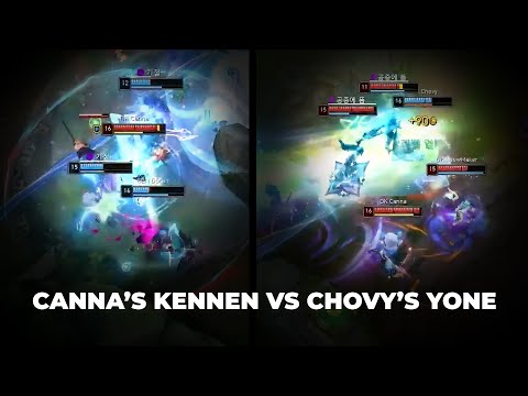 Chovy's Yone vs Canna's Kennen | GEN vs DK | GEN Chovy