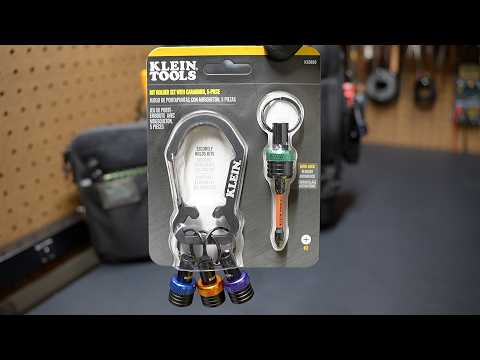 Klein Tools Keychain Bit Holder & USA Made Bits
