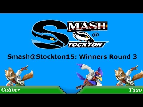 Smash@Stockton15 Winners Round 3: Tygo (Fox/Falco) Vs. Caliber (Fox)