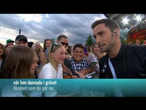 Måns Zelmerlöw "En Kväll I Juni", live at Allsång på Skansen, Stockholm (30.06.2015)