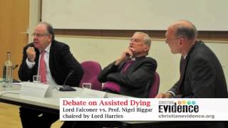 Assisted Dying Debate: Lord Falconer, Prof Biggar, Lord Harries (full audio)