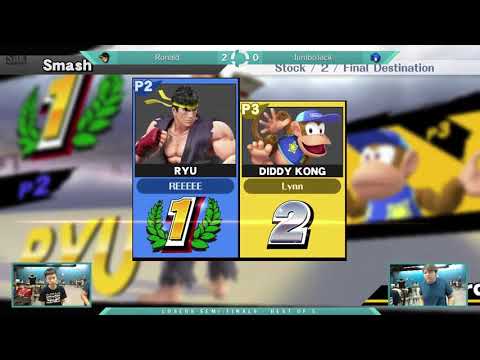 Sink or Swim 60 Losers Semis - Ronald (Ryu) vs JumboJack (Sonic/Diddy Kong)