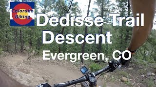 Descending Dedisse from Sisters to the Creek.