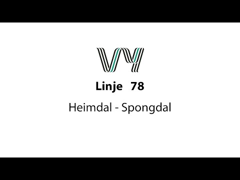 Linje 78 Heimdal - Spongdal