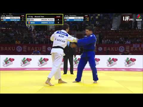Orujov Rustam (AZE) - Andries Cornel (MDA) | Grand-Slam Baku 2019