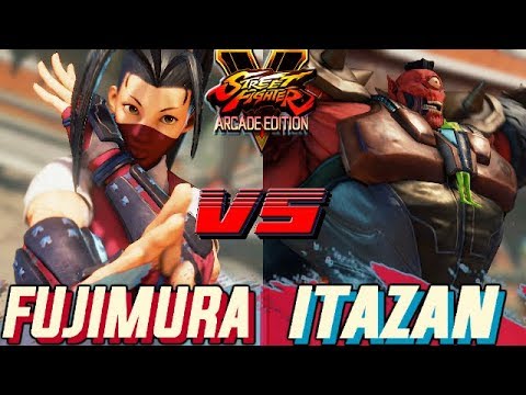 SFV AE 💥 FUJIMURA (Ibuki) VS. ITAZAN  (Abigail)  🔥 First to 5🔥