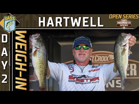 Weigh-in: Day 2 at the Lake Hartwell (2022 Bassmaster Opens)