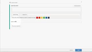 Highlight Image Question Setup
