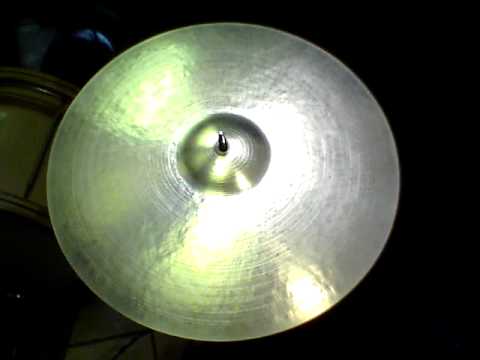 20 EJ Kontroversial Ride, 1768g - Handcrafted cymbals by Craig Lauritsen.MOV
