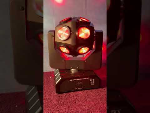 Moving Head Beam Light 120W LED RGBW 360°Rotation Stage | Reverb