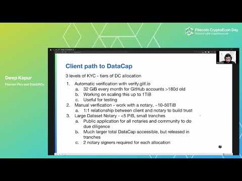 Filecoin Plus and DataDAOs - Deep Kapur