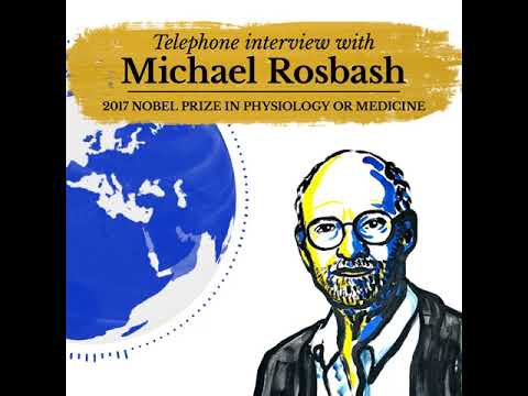 My wife said, “Start breathing.” Interview with Michael Rosbash 2017 Nobel Laureate