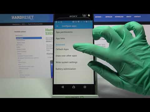 How to Change Default Apps in SONY Xperia C5 Ultra– Adjust Apps