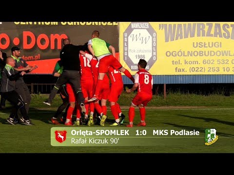 08.05.2019 Orlęta-SPOMLEK Radzyń vs MKS Podlasie Biała Podlaska 1:0 (0:0) bramka
