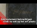 Door het coronavirus worden notariële aktes en testamenten nu ook op erven en parkeerplaatsen bek...