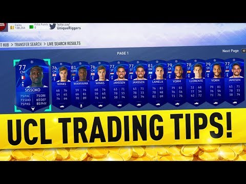 THE BEST UCL CARDS TO TRADE WITH ON FIFA 19! (FIFA 19 TRADING TIPS)