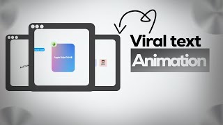 Text animation alight motion🔥— In just 15 seconds💀