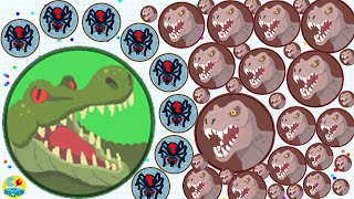 Agario Solo Epic Spider Skin Dominating The Server Trolling With Free Mass!(Agar.io Funny Moments)