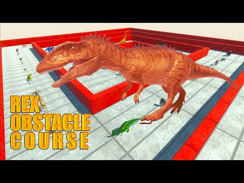 CARCHARODONTOSAURUS VS ALL UNITS REVIEW - Dinosaurs ► Animal Revolt Battle Simulator