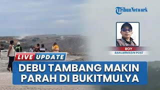 Buat Resah! Debu Tambang Bertebaran Kotori Rumah hingga Masjid Al Hidayah Desa Bukitmulya